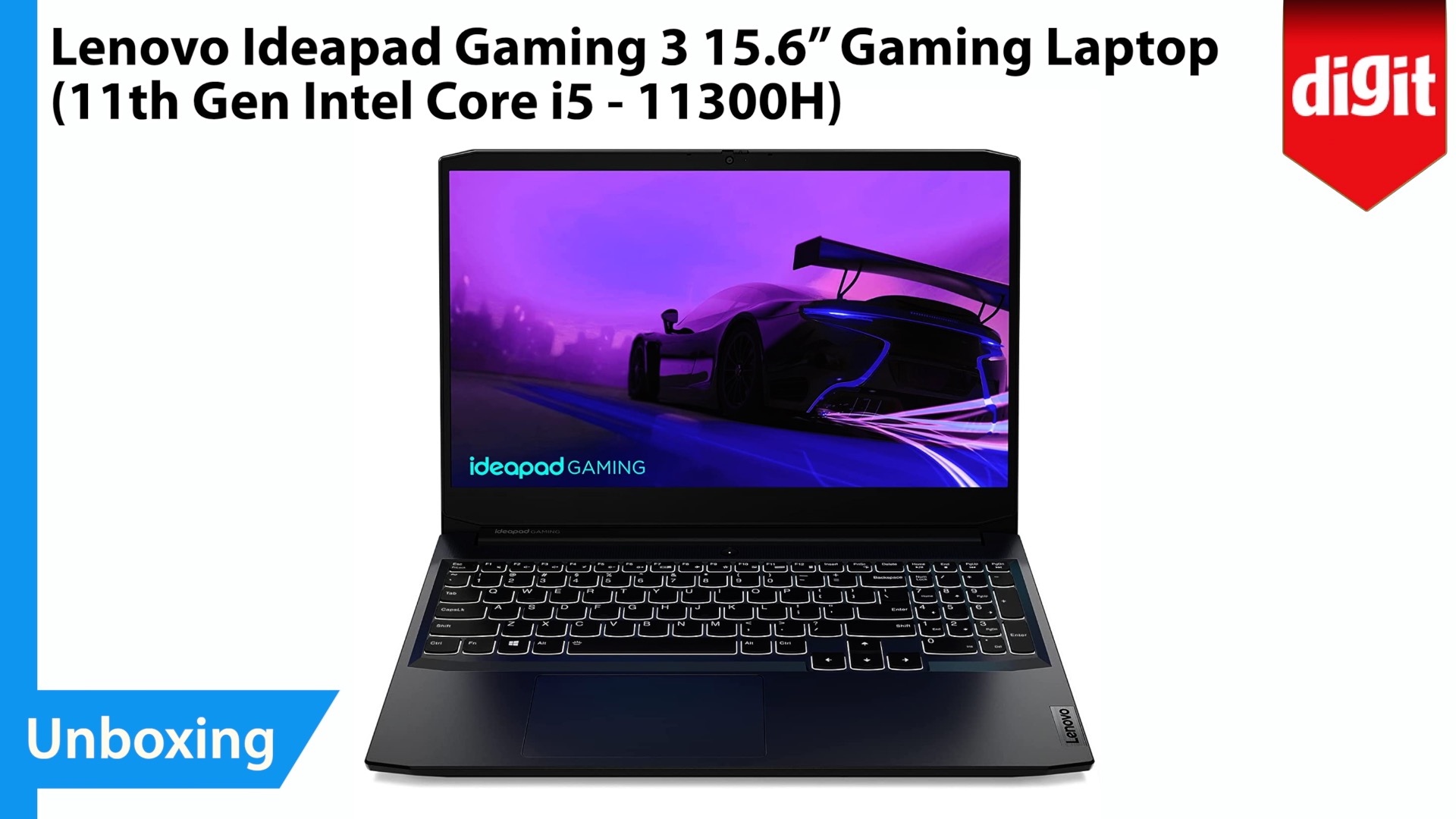 Lenovo Ideapad Gaming 3 11th Gen Intel Core i5 15.6